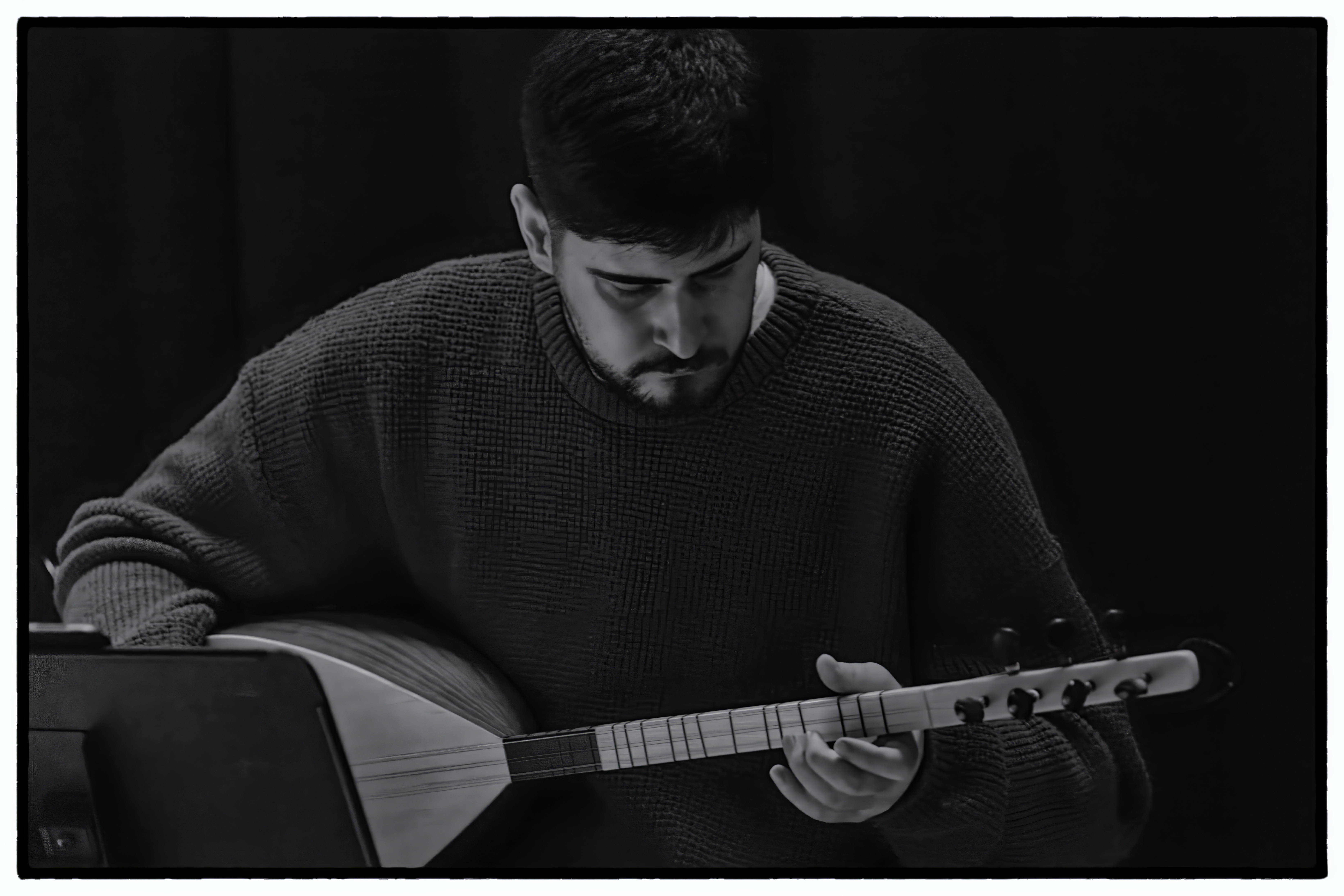 Bağlama musician